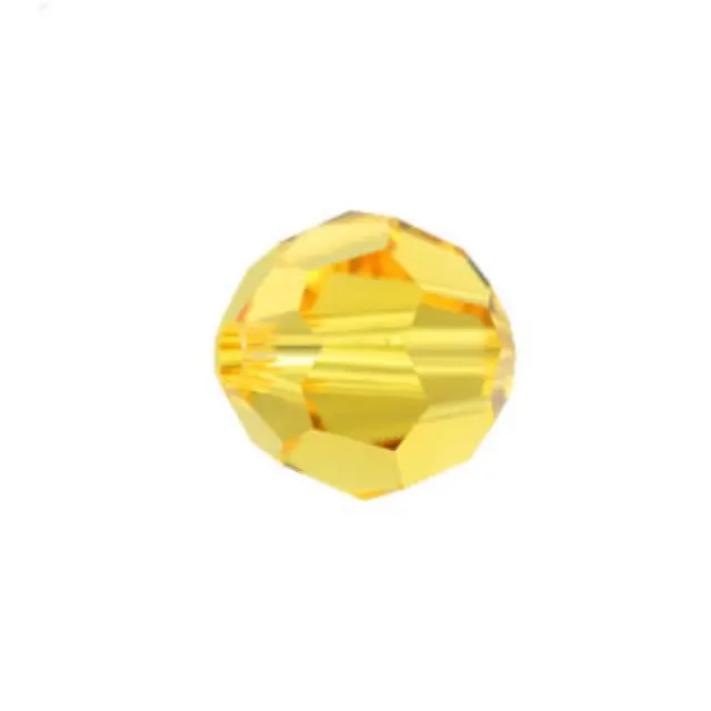 Swarovski 5000 Faceted Round Sunflower 4mm - 10τεμ