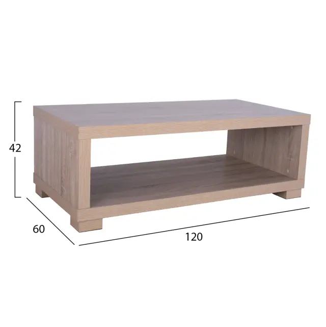 ΤΡΑΠΕΖΙ ΣΑΛΟΝΙΟΥ FB92217.02 SONAMA OAK 120Χ60Χ42Y εκ. 2