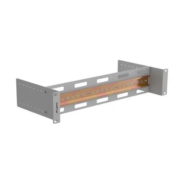 Lanberg Mounting Rail DIN TS-35 19" 2U Gray (AK-1802-S)