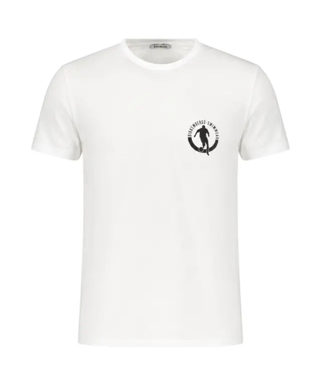 Bikkembergs - Ανδρικό T-shirt Κοντομάνικο BKK3MTS02-WHITE Λευκό