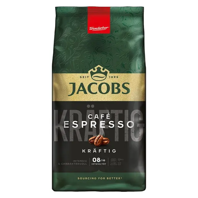 Jacobs Kraftig Espresso 1kg Σε Κόκκους
