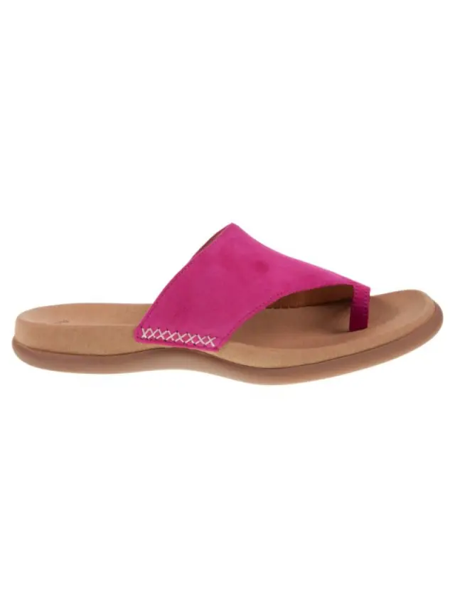 Gabor Παντόφλες Γυναικείο δέρμα Nubuck Ροζ GAB/03700 33-PINK 3
