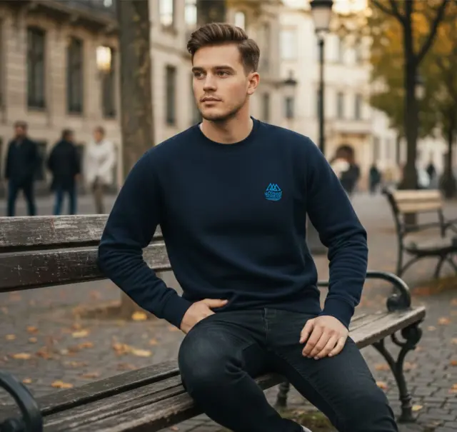 Φούτερ Noshame® Navy με τύπωμα - 522609 - XL 2