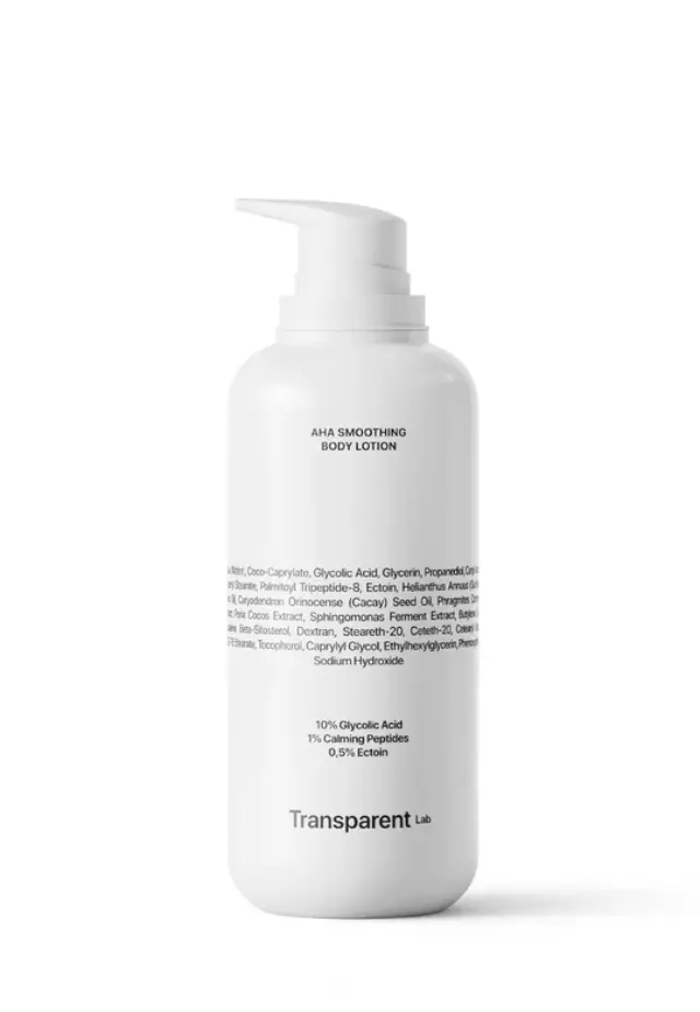 Niche Beauty Lab - Transparent Lab - AHA Smoothing Body Lotion 400ml