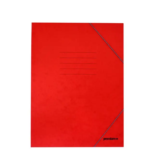 A&G Φάκελος Λάστιχο Πρεσπάν Κόκκινο Απλό 25Χ35cm/ 012805 (A & G)