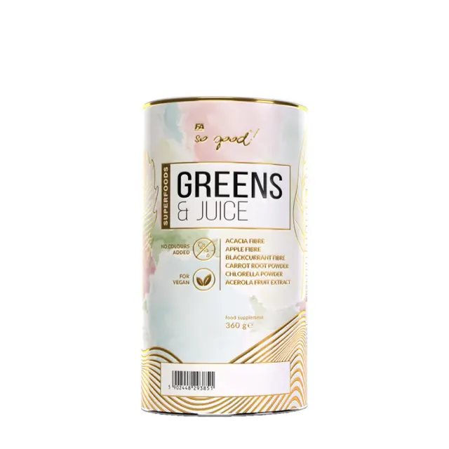FA - Fitness Authority So Good Greens & Juice Fruit Punch, 360 g