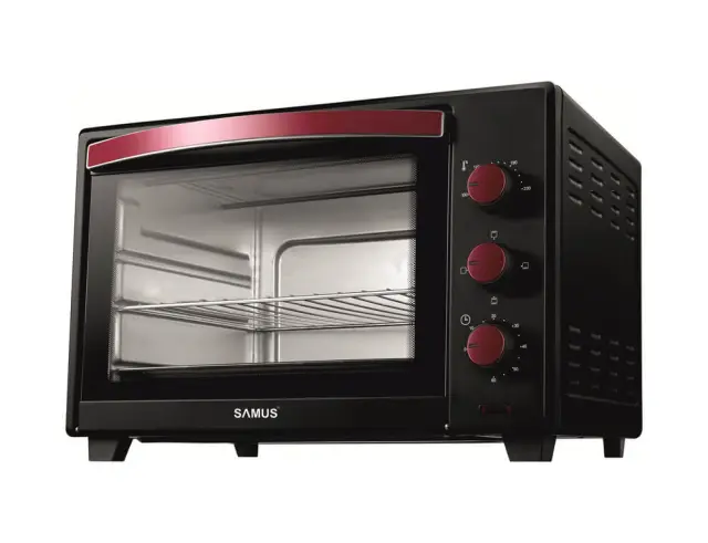 Ηλεκτρικό Φουρνάκι Samus CS-35B2 με Ισχύ 1600W και Χωρητικότητα 35L CS-35B2