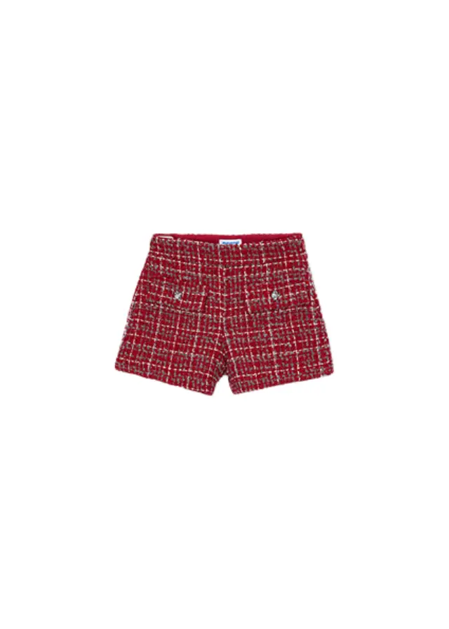 Mayoral παιδική βερμούδα tweed για κορίτσι 16-04230-1