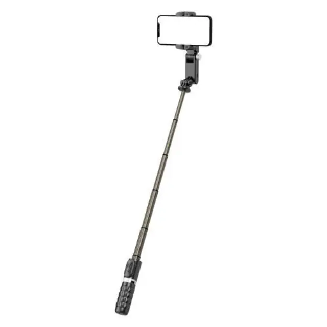 Gimbal & Τρίποδο Devia Q18 Life Creation για Smartphones Πλάτους 37 έως 90mm Μαύρο N62839