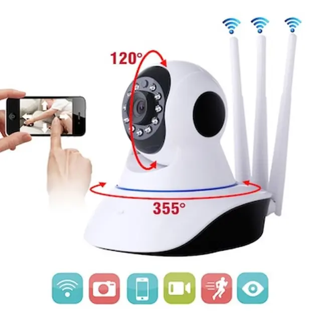 Κάμερα ασφαλείας εσωτ. χώρου - V380 Pro - Wi-Fi - 321001 2