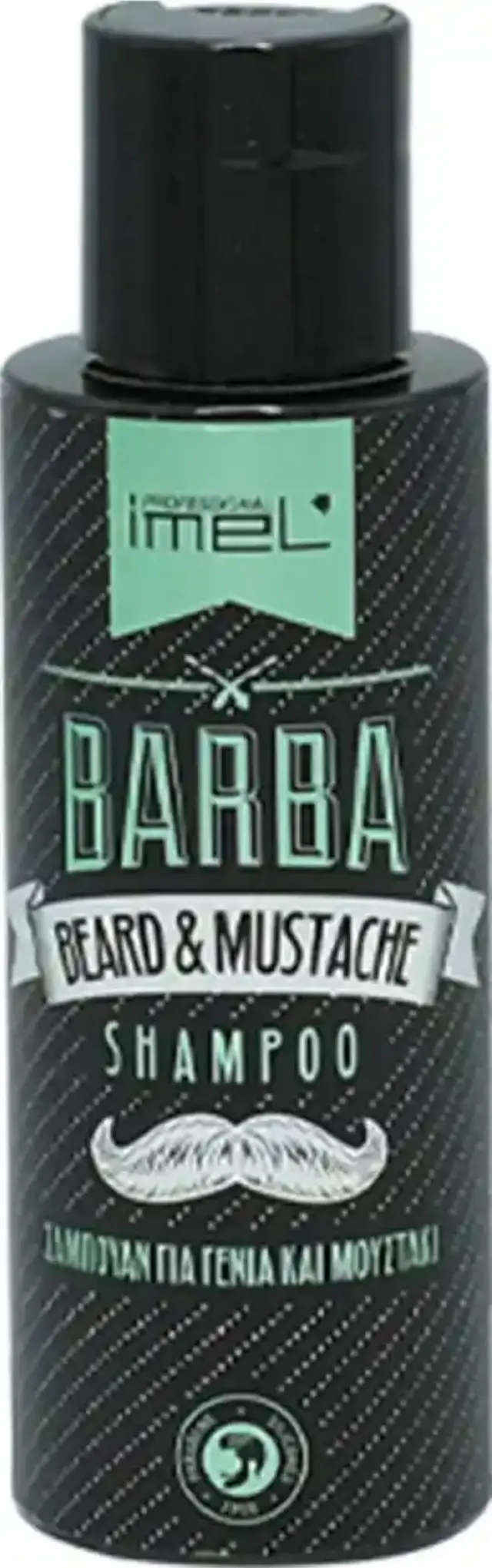 IMEL Barba Beard & Mustache Shampoo Σαμπουάν Για Γένια & Μουστάκι 100ml