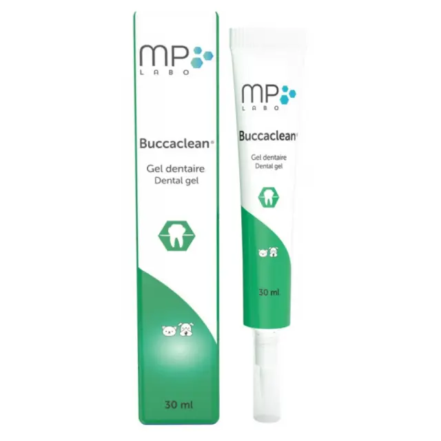 MP Labo Buccaclean Οδοντόπαστα Gel Τζελ Στοματικής Υγιεινής για Σκύλους & Γάτες 30ml