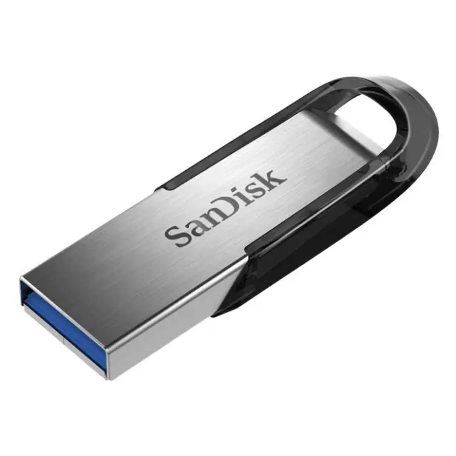 SanDisk ULTRA FLAIR USB flash drive 128 GB USB Type-A 3.2 Gen 1 (3.1 Gen 1) Black, Silver