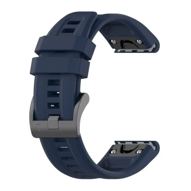 Λουράκι Σιλικόνης Silicone Strap Για Garmin Fenix 5/6/6 Pro/7/8/9 (47mm)- Dark Blue (Series 7 Look) OEM