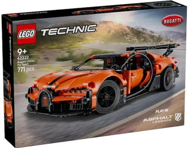 LEGO Technic Bugatti Chiron Pur Sport Hypercar / 42222 (Lego)