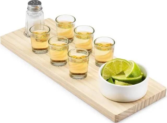 The Source® Tequila Serving Set με 6 x Ποτήρια / Αλατιέρα & Μπολ