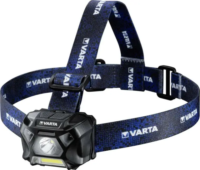 Varta φακός κεφαλής LED H20 αδιάβροχος IP54 με μέγιστη φωτεινότητα 150lm Work Flex Motion Sensor 2