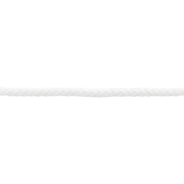 PP Σχοινί Πλεγμένο Λευκό 3mm