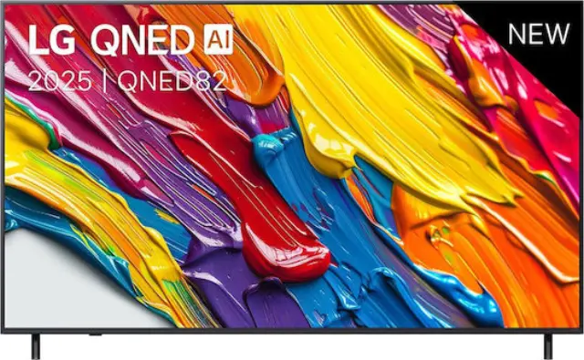 LG Smart Τηλεόραση 65" 4K UHD QNED AI QNED82 HDR (2025) 65QNED82A6B