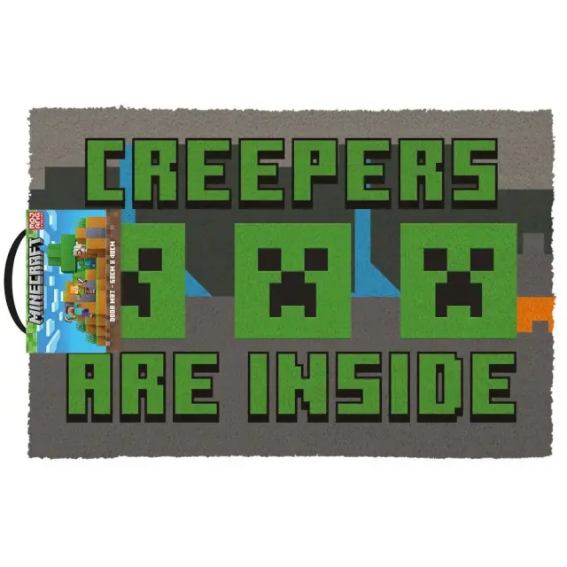 Pyramid International® Πατάκι Εισόδου Minecraft (Creepers Need Hugs) Coir Doormat