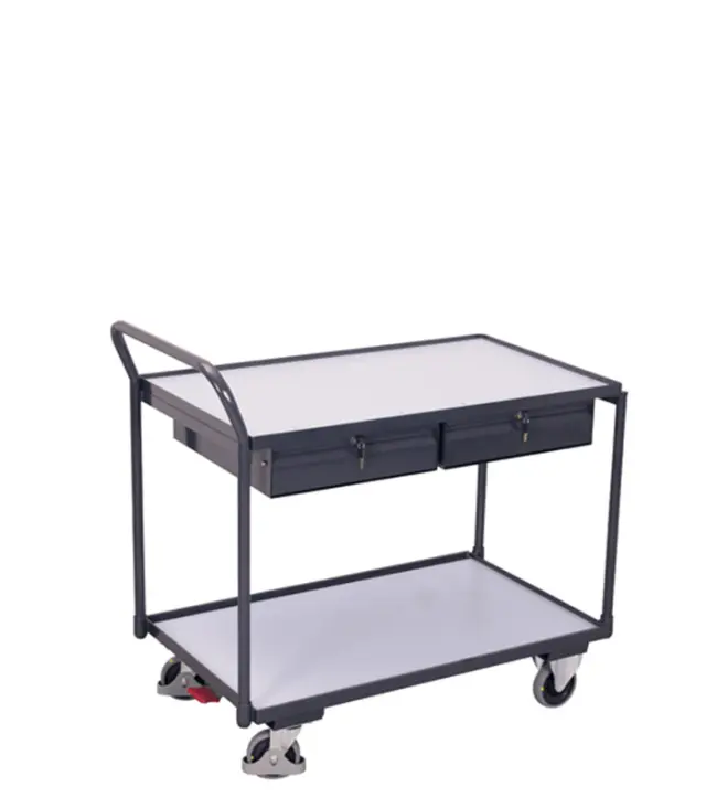 Variofit sw-600.959 Πάγκος Εργασίας Φορητός 2 Επιπέδων για Φορτίο Βάρους ως 250kg 3