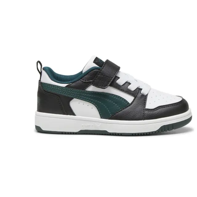 Puma Rebound v6 Low (PS) (397419-15) - Λευκό-Μαύρο