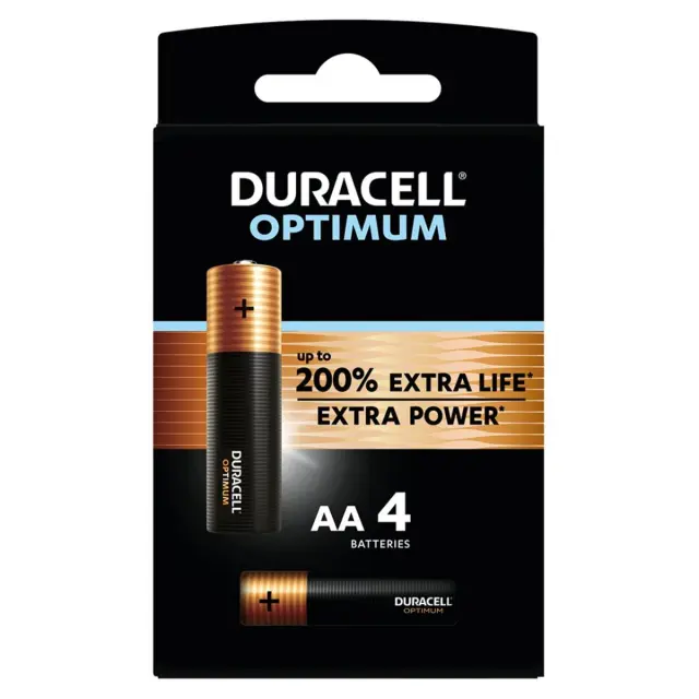 Duracell Optimum MN1500 LR6 AA (4 τμχ) 01.001.0114