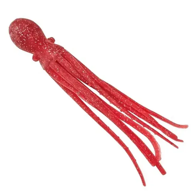 ΣΙΛΙΚΟΝΟΥΧΟ ΧΤΑΠΟΔΙ Nikko Octopus 6''(15.3cm) #306 - UV Clear Red