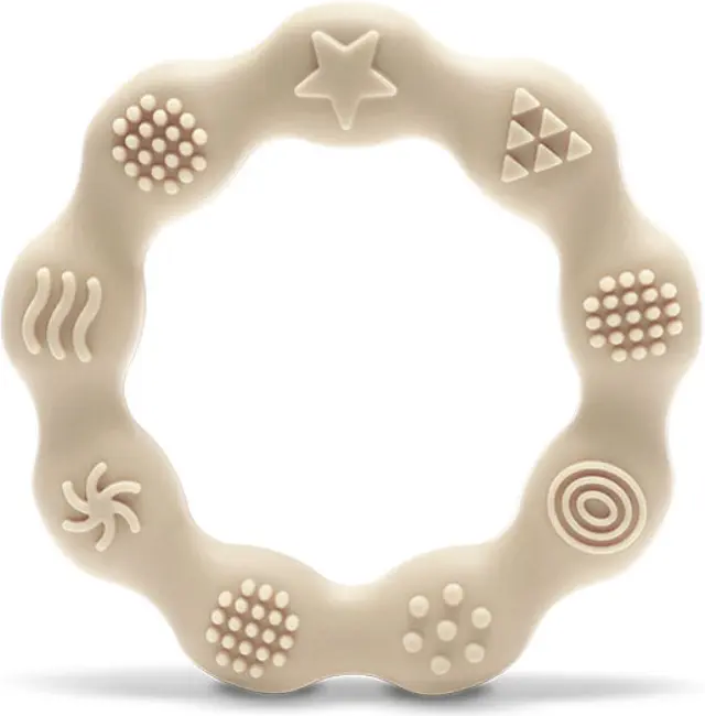 Lorelli Μασητικό Σιλικόνης Ring Fresh Beige 10210920005