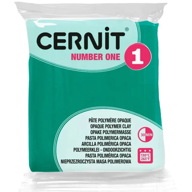 Πολυμερικός Πηλός Cernit Number One No600 - Green - 56gr
