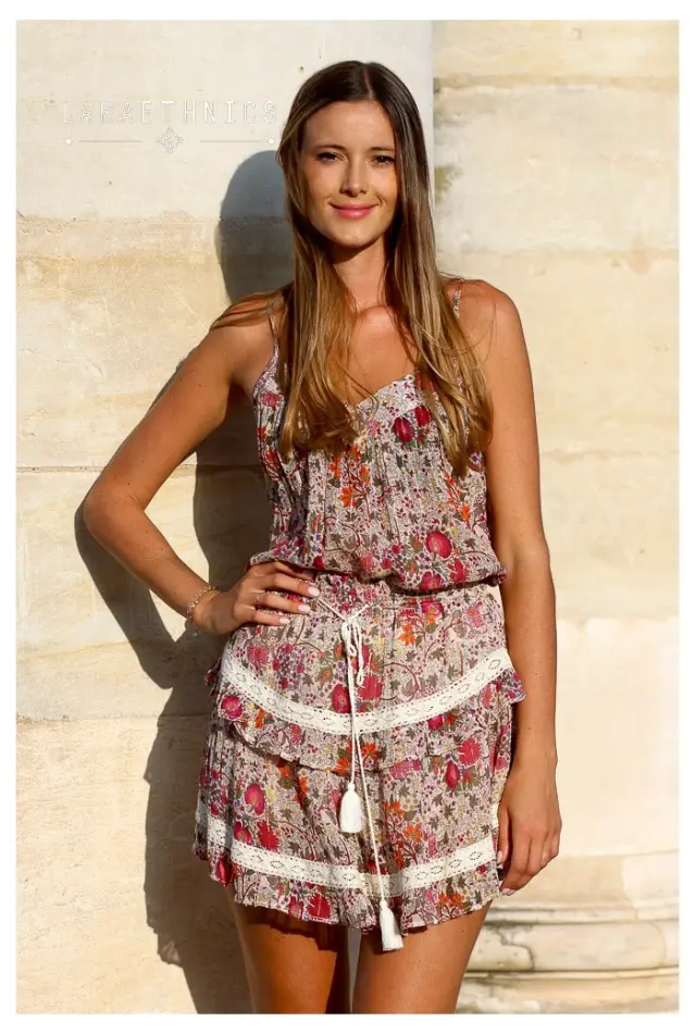 LARA ETHNICS "ASANA" SKIRT (ASANA-MULTICOLOR) - L-XL 2