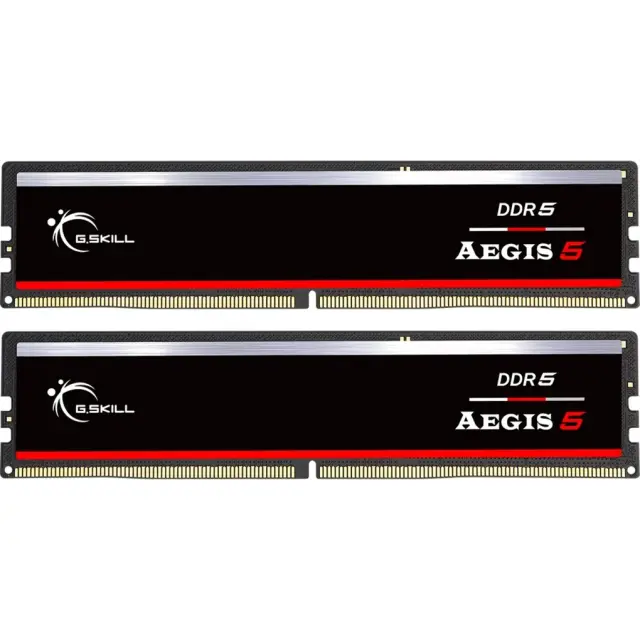 G.Skill DIMM 64 GB DDR5-6000 (2x 32 GB) Dual-Kit (black, F5-6000J3636F32GX2-IS, Aegis 5, INTEL XMP, AMD EXPO)