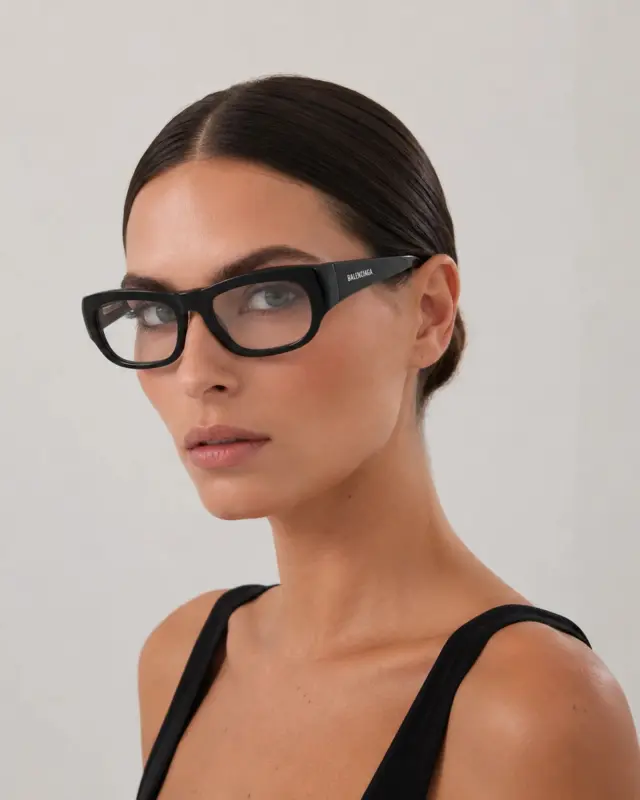 Balenciaga BB0269O 001 Γυναικείος Σκελετός Γυαλιών Οράσεως Μαύρος - 54mm 2