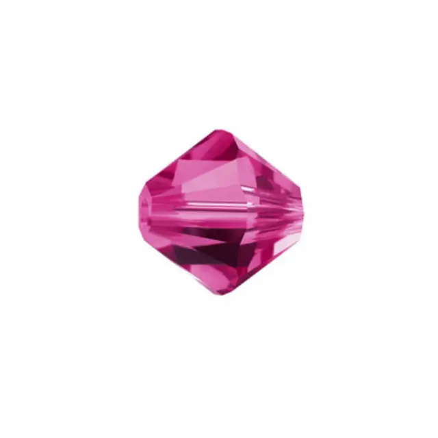 Swarovski 5328(502) XILION Bicone -Fuchsia- 4mm - 30τεμ