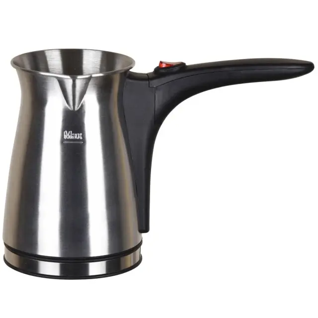 Ηλεκτρικό Μπρίκι ANKOR Inox/Μαύρο Μέταλλο/Πλαστικό 400ml