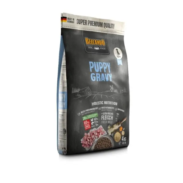 Belcando Puppy Gravy Ξηρά Τροφή για Κουτάβια με Πουλερικά και Ρύζι 4kg