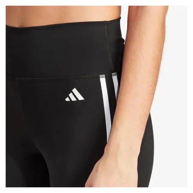 adidas Train Essentials 3 Stripes High Waisted 3/4 (HT5437-Black) - Μαύρο 3