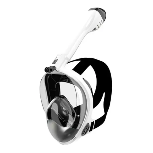 Μάσκα XDIVE FULLFACE CRYSTAL COLOR BOX Λευκό/Μαύρο Μέγεθος XS