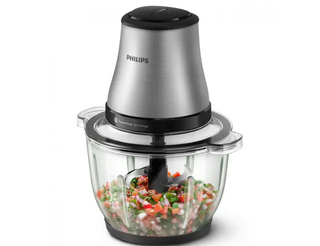 Πολυκόφτης Philips 3000 Series HR1503/00 με ισχύ 500W και χωρητικότητα 2L - Silver HR1503/00 2