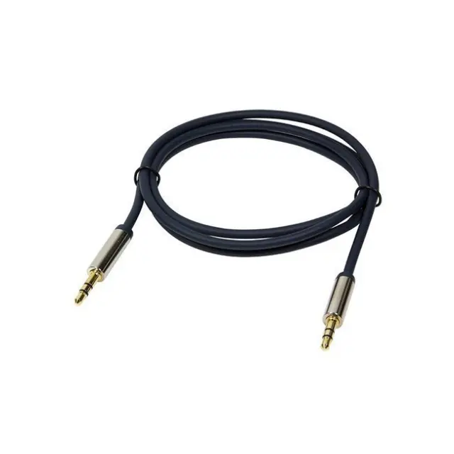 LogiLink Καλώδιο mini Jack 3.5mm 1.0m Gold Plated (CA10100)