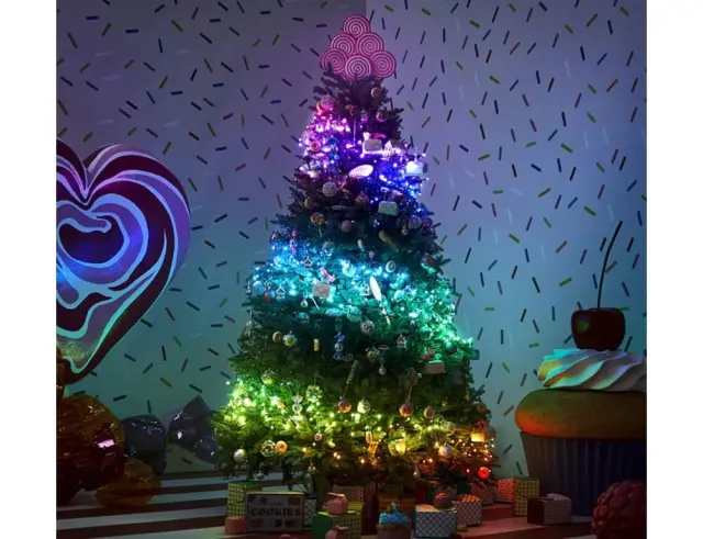 400 Smart LED RGB Twinkly Strings (TWS400STP-BEU) Κανονική Διάταξη, με Mαύρο Καλώδιο, Βluetooth, WiFi, Dimmer Και Έλεγχο μέσω Κινητού ΤηλεφώνουTWS400STP-BEU 2