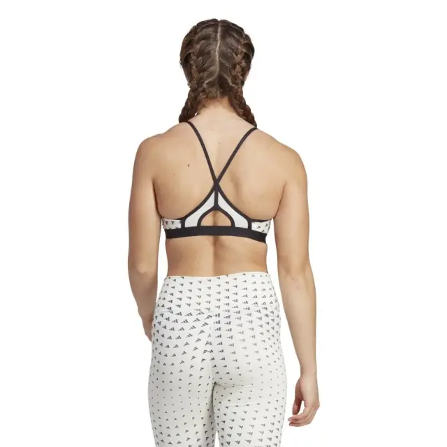 adidas Aeroreact Light-Support Bra (HS3006-White) - Λευκό - L 2