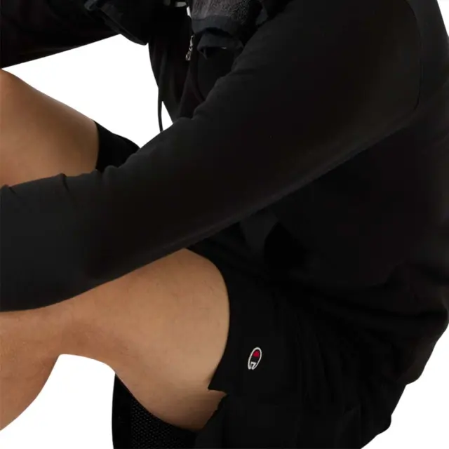 Champion Men's Standard Fit Mesh 7inch Shorts Μαύρο 221267-KK001 (Champion) 3