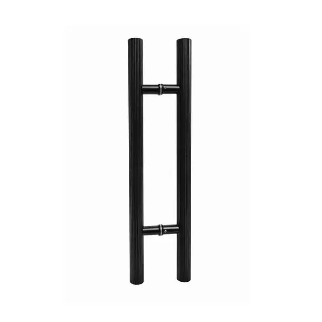Λαβή Γυάλινης Πόρτας Λαβή Μαύρη 60cm – Black Door Handle 022065 2