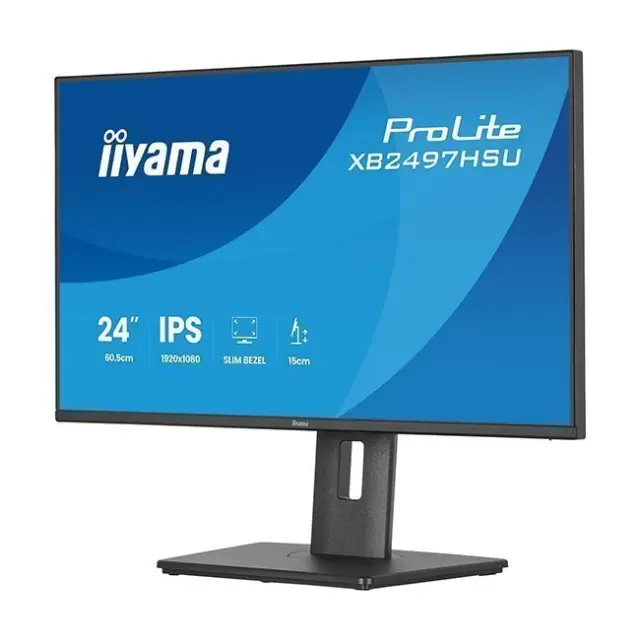 IIYAMA Monitor 24" XB2497HSU-B1 IPS FHD Black (XB2497HSU-B1) 2