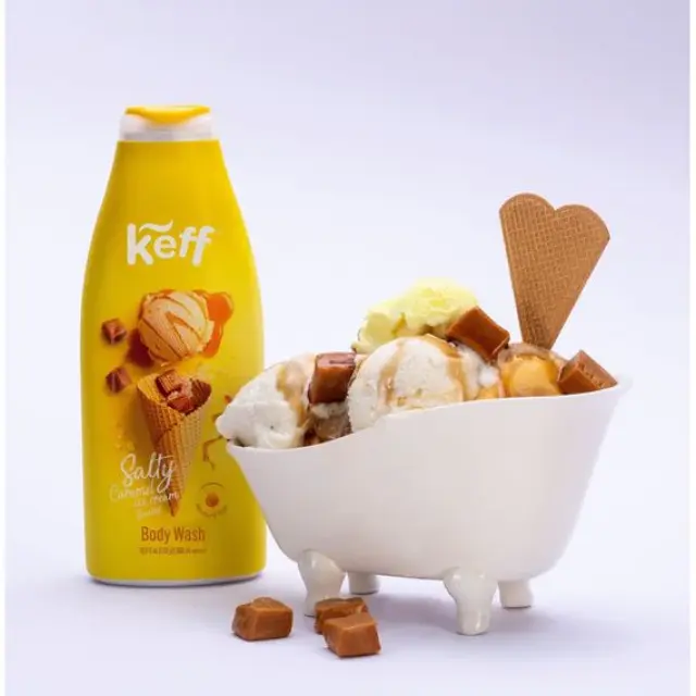 Αφρόλουτρο Salty Caramel Keff 500ml 2