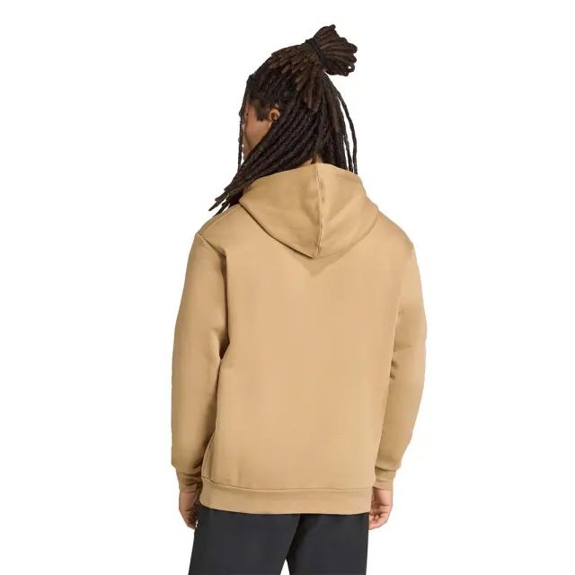 adidas Performance Men's Terrex Multi Large Logo Fleece Hoodie Μπεζ JM2821 (adidas Performance) - Small 2
