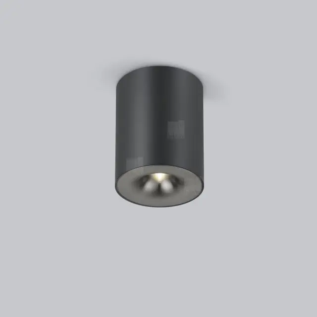 NIO Ceiling Luminaire LED Μαύρο & Titanium Grey 16.5W IP20 Σκούρο Γκρί Τιτάνιο
