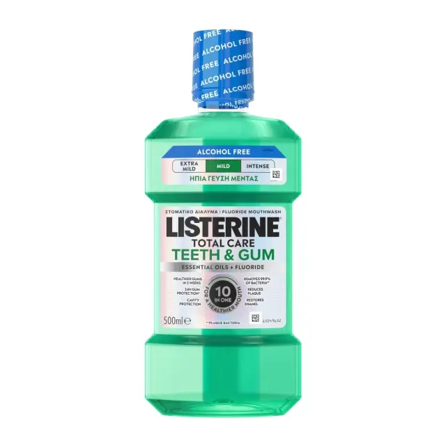 Listerine Total Care Teeth & Gum Mild alcohol-free 500ml