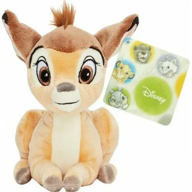 Λούτρινο Χνουδωτό Bambi 17 εκατοστών (1607-01704) Καφέ